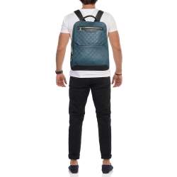 مملوكة مسبقًا Louis Vuitton Blue Infini Leather Avenue Backpack