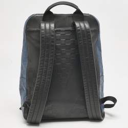مملوكة مسبقًا Louis Vuitton Blue Infini Leather Avenue Backpack