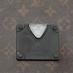 Louis Vuitton Monogram Macassar Canvas S Lock Pouch