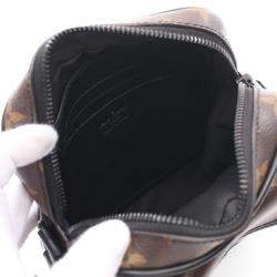 Louis Vuitton Brown and Black Monogram Macassar Canvas Christopher Wearable Wallet