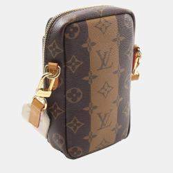 Louis VuittonÃ Nigo Double Phone Shoulder Bag Monogram Stripe