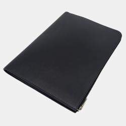 Louis Vuitton Black Leather Graphite Pochette JourGM bag