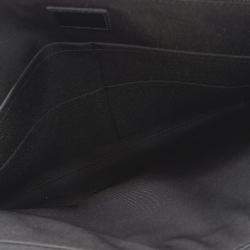 Louis Vuitton Black Canvas Graphite Pochette 24H Clutch
