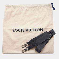 Louis Vuitton Black Monogram Eclipse Reverse Canvas Keepall Bandouliere 25 Bag