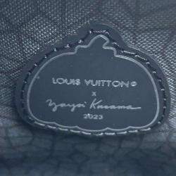 Louis Vuitton Black Monogram Eclipse Reverse Canvas Keepall Bandouliere 25 Bag