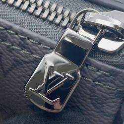 Louis Vuitton Black Monogram Eclipse Reverse Canvas Keepall Bandouliere 25 Bag