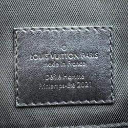 Louis Vuitton Christopher Noir Monogram Macassar Canvas Lv Friends Size Pm
