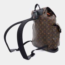 Louis Vuitton Christopher Noir Monogram Macassar Canvas Lv Friends Size Pm