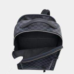 Louis Vuitton Black Damier Graphite Canvas Avenue Backpack