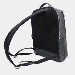 Louis Vuitton Black Damier Graphite Canvas Avenue Backpack