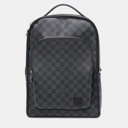 Louis Vuitton Black Damier Graphite Canvas Avenue Backpack