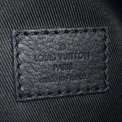 Louis Vuitton Noir Monogram Shadow Leather Duo Sling Bag