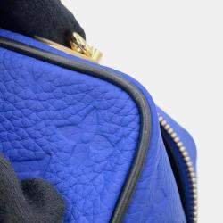 Louis Vuitton Blue Monogram Taurillon NBA Cloak Dopp Kit