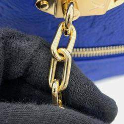 Louis Vuitton Blue Monogram Taurillon NBA Cloak Dopp Kit