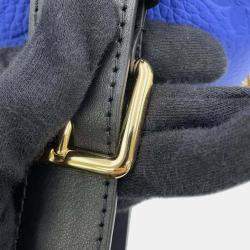 Louis Vuitton Blue Monogram Taurillon NBA Cloak Dopp Kit