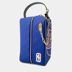 Louis Vuitton Blue Monogram Taurillon NBA Cloak Dopp Kit