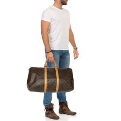 Louis Vuitton Monogram Canvas Keepall 50 Bag
