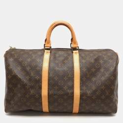 Louis Vuitton Monogram Canvas Keepall 50 Bag