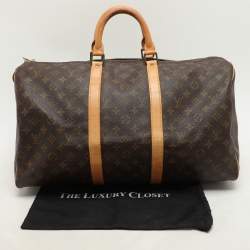 Louis Vuitton Monogram Canvas Keepall 50 Bag