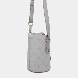 Louis Vuitton Grey Monogram Chalk Nano Bag  