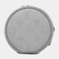 Louis Vuitton Grey Monogram Chalk Nano Bag  