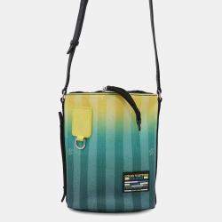 Louis Vuitton Yellow/Green Damier Stripe Sac Malang  