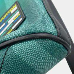 Louis Vuitton Yellow/Green Damier Stripe Sac Malang  