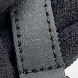 Louis Vuitton Black Monogram Taurillon Leather S-Padlock Vertical Wearable Wallet