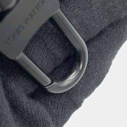 Louis Vuitton Black Monogram Taurillon Leather S-Padlock Vertical Wearable Wallet