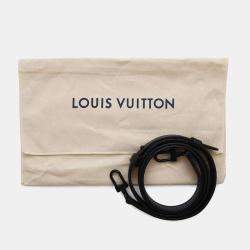 Louis Vuitton Black Monogram Taurillon Leather S-Padlock Vertical Wearable Wallet