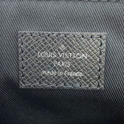 Louis Vuitton Black Taiga Leather District PM Shoulder Bag