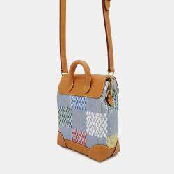 Louis Vuitton Multicolor LV Birds Damier Denim Nano Steamer Bag