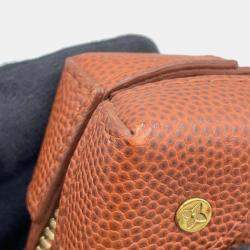 Louis Vuitton Brown Ball Grain Leather Monogram Pattern Lvxnba Soft Trunk 