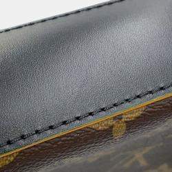Louis Vuitton Brown/Orange/Black Monogram Macassar Canvas Trio Messenger Bag