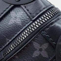 Louis Vuitton Noir Monogram Eclipse Soft Trunk Shoulder Bag