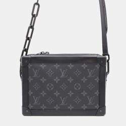 Louis Vuitton Noir Monogram Eclipse Soft Trunk Shoulder Bag