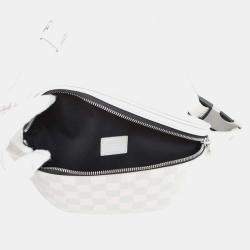 Louis Vuitton Canvas Blanc Damier Infini Leather Bumbag