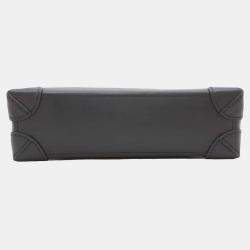 Louis Vuitton Noir Monogram Taurillon Steamer PM Shoulder Bag