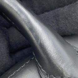 Louis Vuitton Noir Monogram Taurillon Steamer PM Shoulder Bag