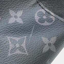  Louis Vuitton Noir Monogram Eclipse Grand Sac Tote Bag