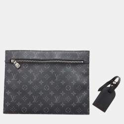  Louis Vuitton Noir Monogram Eclipse Grand Sac Tote Bag
