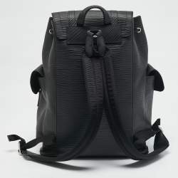 Louis Vuitton Black Epi Leather Christopher PM Backpack