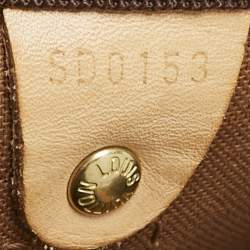 Louis Vuitton Brown Monogram Canvas Keepall Bandouliere 60 Bag