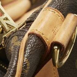 Louis Vuitton Brown Monogram Canvas Keepall Bandouliere 60 Bag