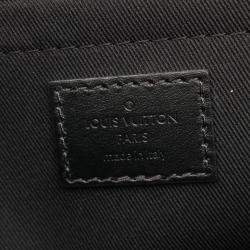 Louis Vuitton Black Monogram Eclipse Sac Plat Tote Bag