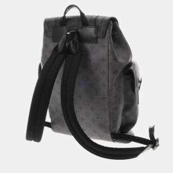 Louis Vuitton Black Monogram Eclipse Canvas Christopher PM Backpack