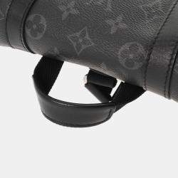 Louis Vuitton Black Monogram Eclipse Canvas Christopher PM Backpack