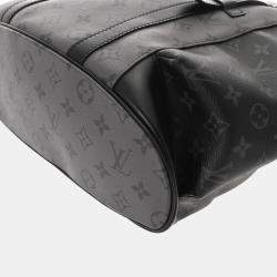 Louis Vuitton Black Monogram Eclipse Canvas Christopher PM Backpack