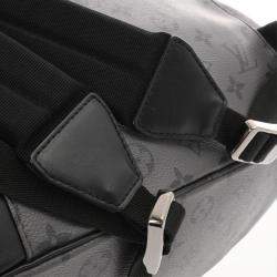 Louis Vuitton Black Monogram Eclipse Canvas Christopher PM Backpack