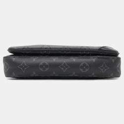 Louis Vuitton Noir Monogram Eclipse Monogram Eclipse Reverse Trio Messenger Bag
